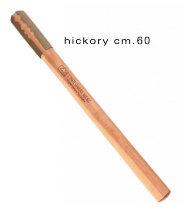 Manico in fibra ad alta resistenza 40 cm per martello Mass completo di piastrine