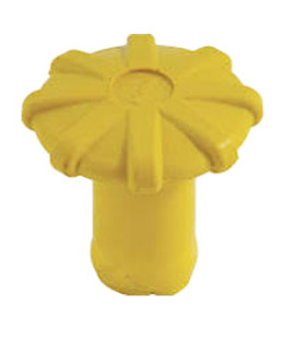 Tappo protezione tondini 6/20 mm 100 pezzi giallo