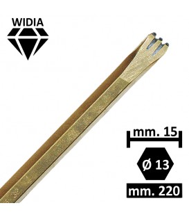 GRADINA WIDIA 15 MM. 3 PUNTE