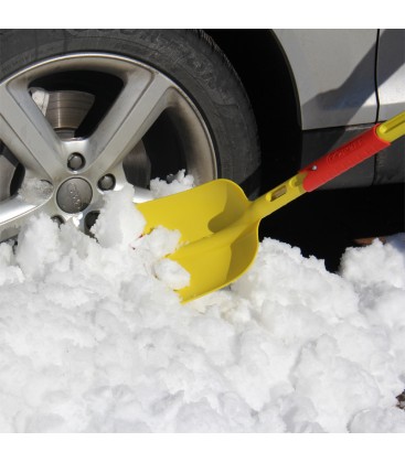Pala da neve per auto piccola ketty in fibra di vetro