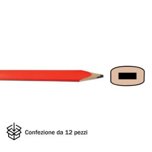 MATITA PROFESSIONAL MASS PER CARPENTIERE confezione da 12 pezzi